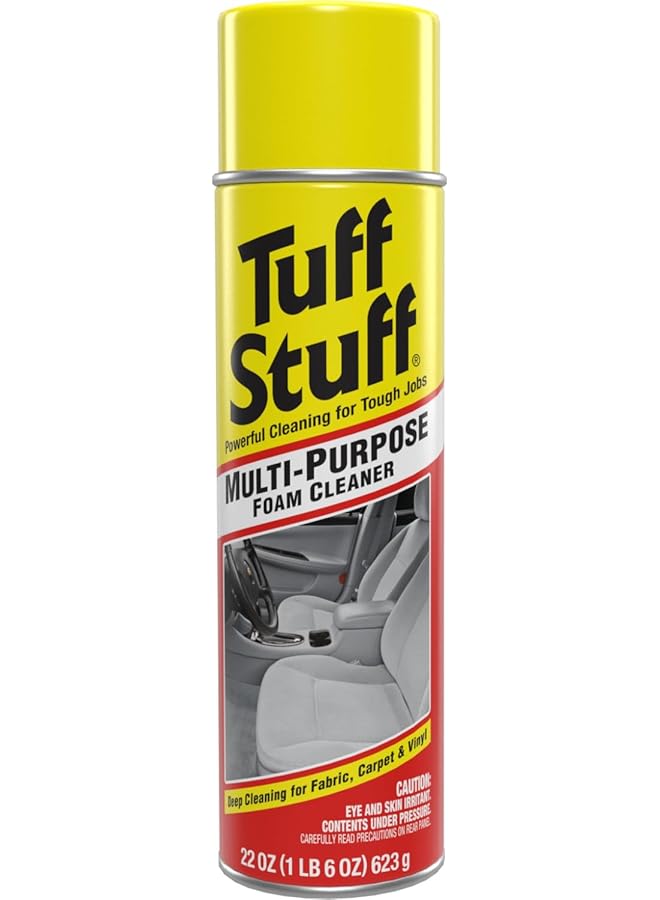 Tuff Stuff Multi-Purpose Foam Cleaner, Use On Car Interior, Furniture, Carpet, 22 Oz Each - Image 1