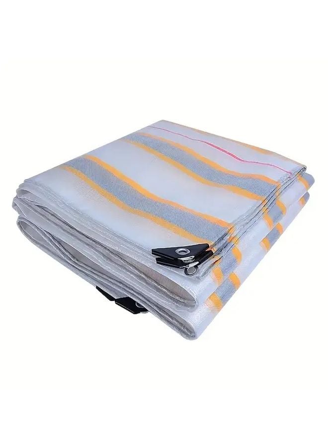 35 43 Inch Heavy Duty Waterproof Canvas All Weather Outdoor Cover For Roofs Pools RVs Boats - Image 2