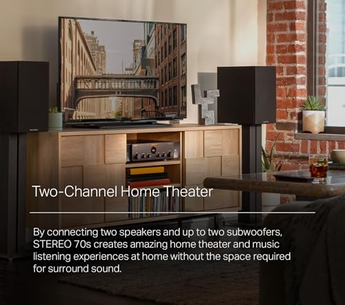 Marantz STEREO 70s 2-Ch AV Receiver (75W X 2) - 4K/120 and 8K Compact Home Theater Receiver, Class A/B Amplification, Supports Spotify Connect, Airplay 2, Bluetooth, & More via Wi-Fi & HEOS Multi-Room - Image 5