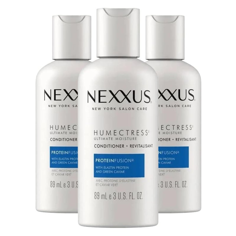 Nexxus Humectress Replenishing System Conditioner 3 oz, Travel size, (Pack of 3) - Image 1
