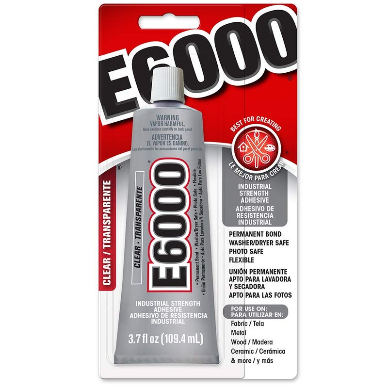 E6000 230010 Craft Adhesive, 3.7 Fluid Ounces, clear - Image 1