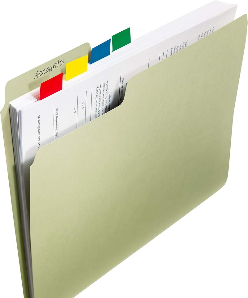 3M Post-it Flags 1" Dispenser, Red Color, 50 Flags/Pack - Mark, Highlight, Color Code, Organize Files - Image 2