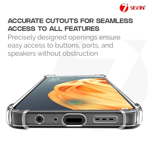 7-Seven 7SEVEN® Back Cover for Oppo F15 Transparent Mobile Back Case Shock Proof Design Camera Edges Protection Crystal Clear Phone Case Silicon Soft TPU and Flexible Bumper Phone Cover - Image 5
