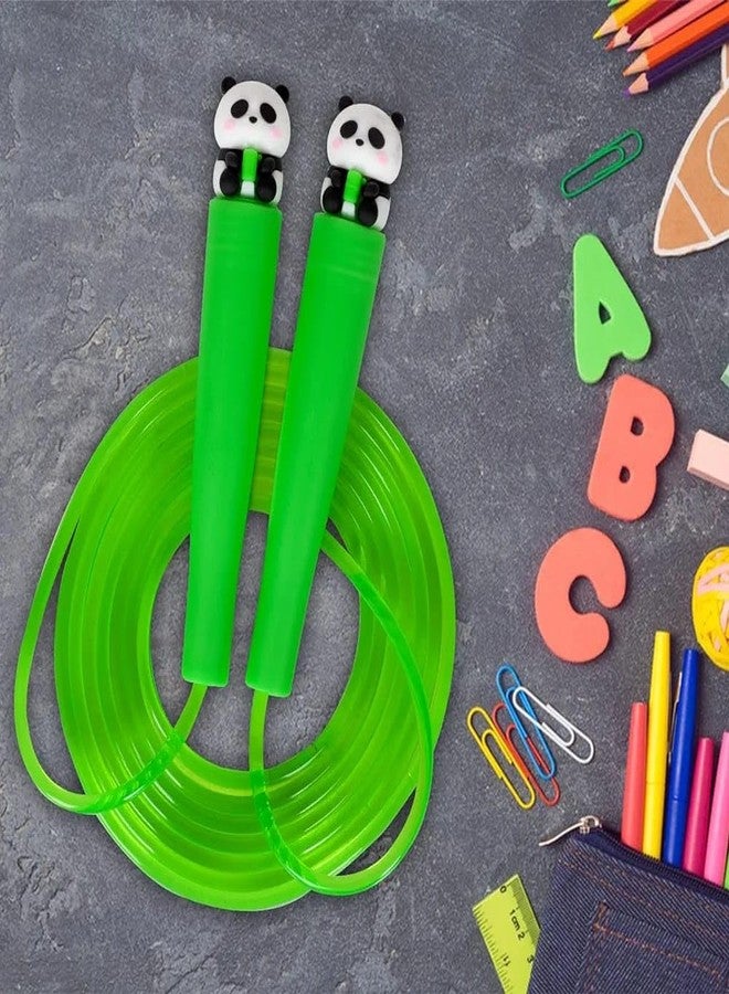 OANGO Kids Cartoon Skipping Jump Rope Light Weight Multi Mix Color As per Availability for Kids, Girl, Boys, Weight Lose and Kids Activity | Sports and Fitness, Home Exercise and Work Multicolor (Random color) - Image 2