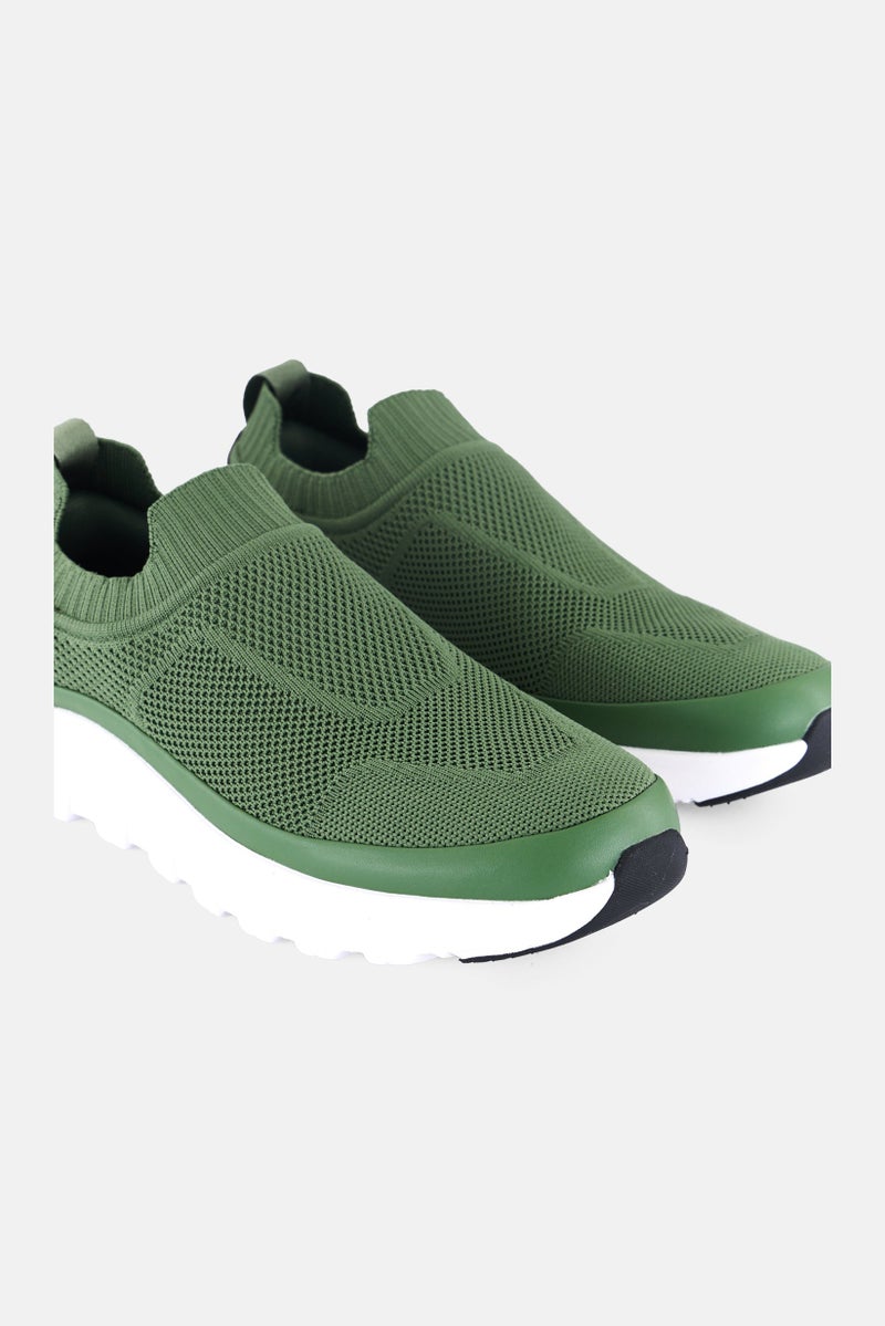RBX Men Slip On Outdoor Shoes, Olive  - Image 3