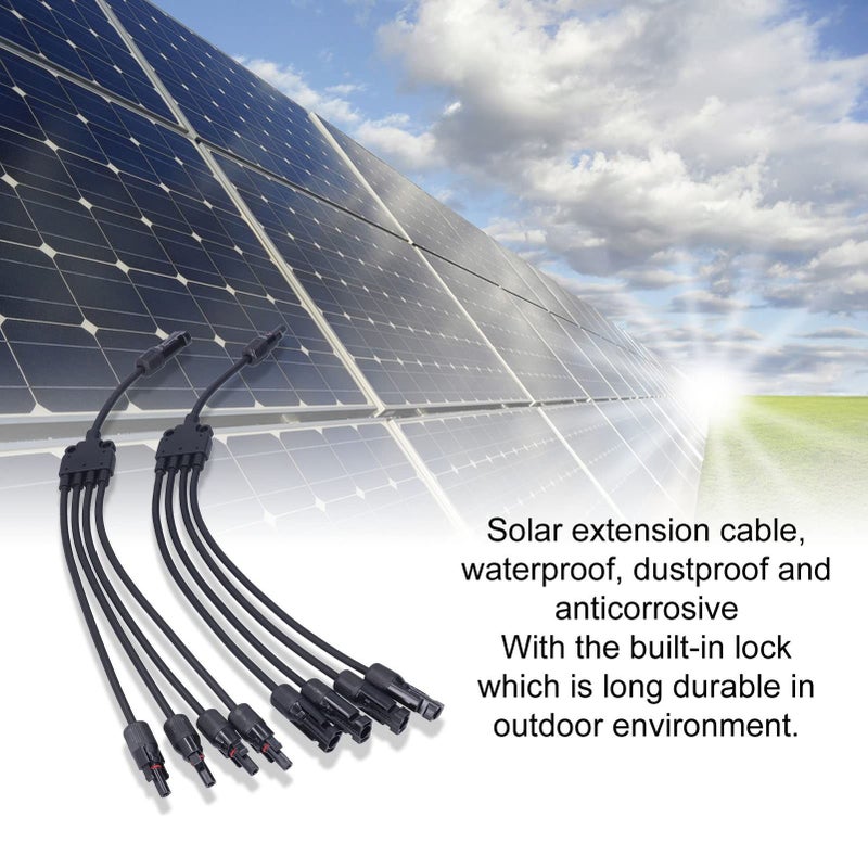 IP67 Solar Y Branch Connector 4 to 1 30A for Multiple Panel Arrays - Image 5