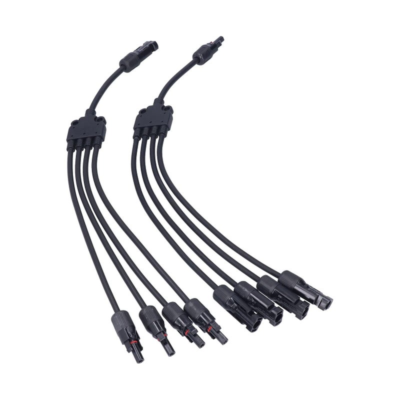 IP67 Solar Y Branch Connector 4 to 1 30A for Multiple Panel Arrays - Image 2