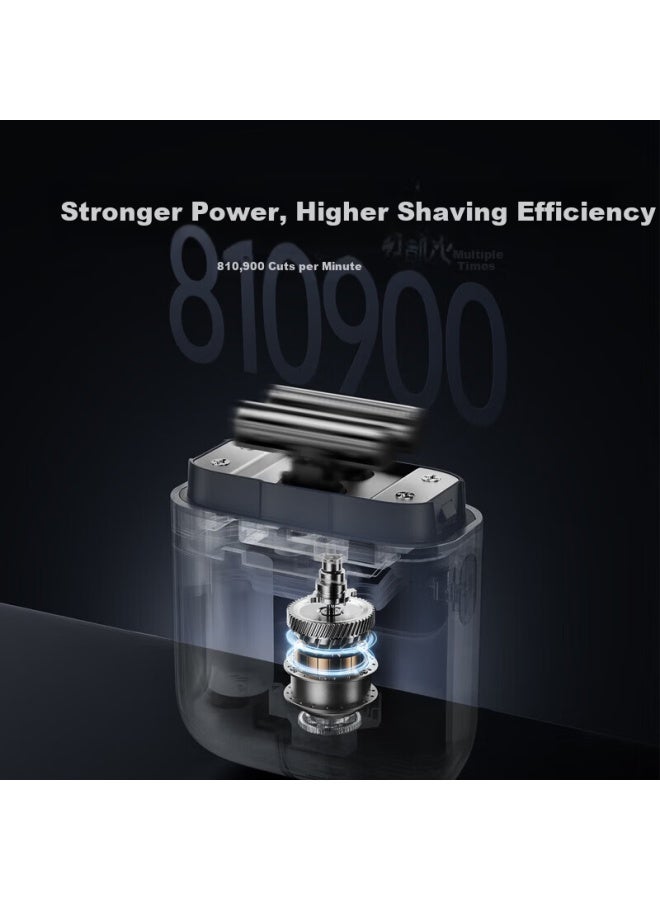 Flyco Borui Series Rotary Men's Electric Shaver Three-head Portable Mini Fast Charging Waterproof P21 Gift For Boyfriend Husband Friend Birthday New Year - Image 2