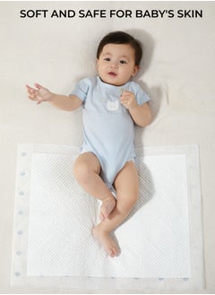 Be a better mom Disposable Changing Mats, 33x45CM Baby Changing Pads Ultra-Absorbent Soft Leak-Proof Portable Diaper Changing Pad Liners, Pack of 20  - Image 2