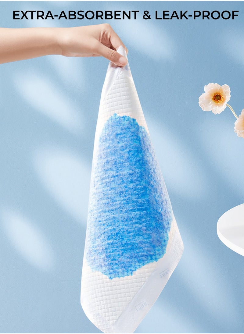 Be a better mom - Disposable Changing Mats, 33x45CM Baby Changing Pads Ultra-Absorbent Soft Leak-Proof Portable Diaper Changing Pad Liners, Pack of 20 - Image 1