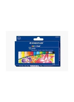 STAEDTLER Noris Club Jumbo Oil Pastel 12 Colours 243 NC12 