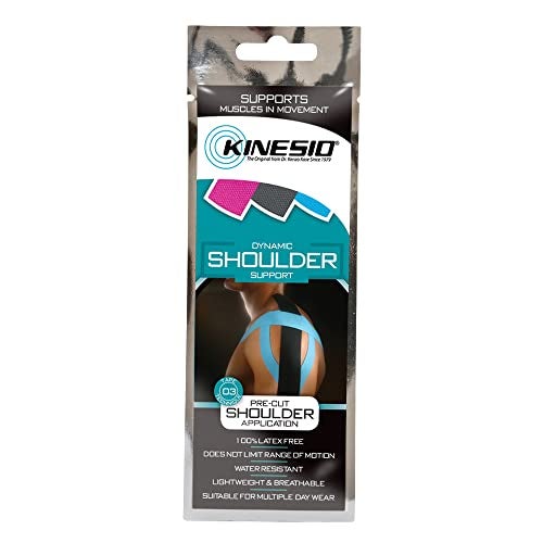 Kinesio Tape - Pre-Cut Shoulder Support - Optimized Athletic Tape Strips - Image 1