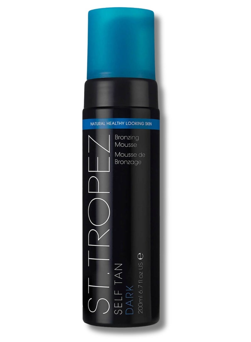 سانت تروبيز مجموعة تسمير موس سانت تروبيه الداكن - تتضمن قفازات إيلي للتقشير والتطبيق لبشرة متألقة خالية من العيوب. للنساء والرجال. - Image 2