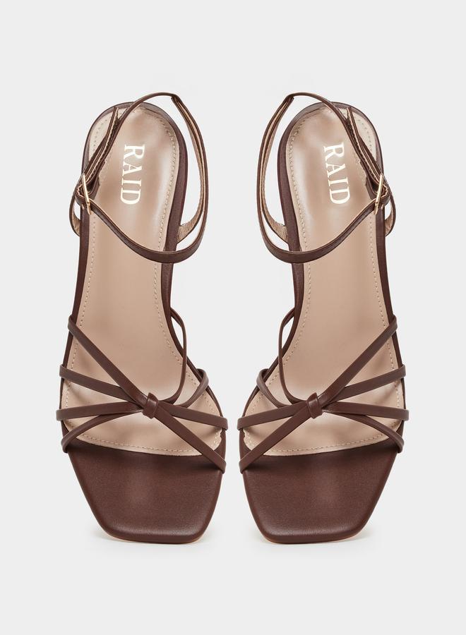 RAID Iveyy Strappy Block Heeled Sandals - Image 5