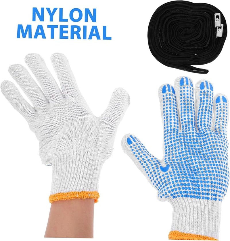 Lifkome Black Heavy Duty Moving Straps 2 Pack For Furniture Appliance Transport Single User - Image 4