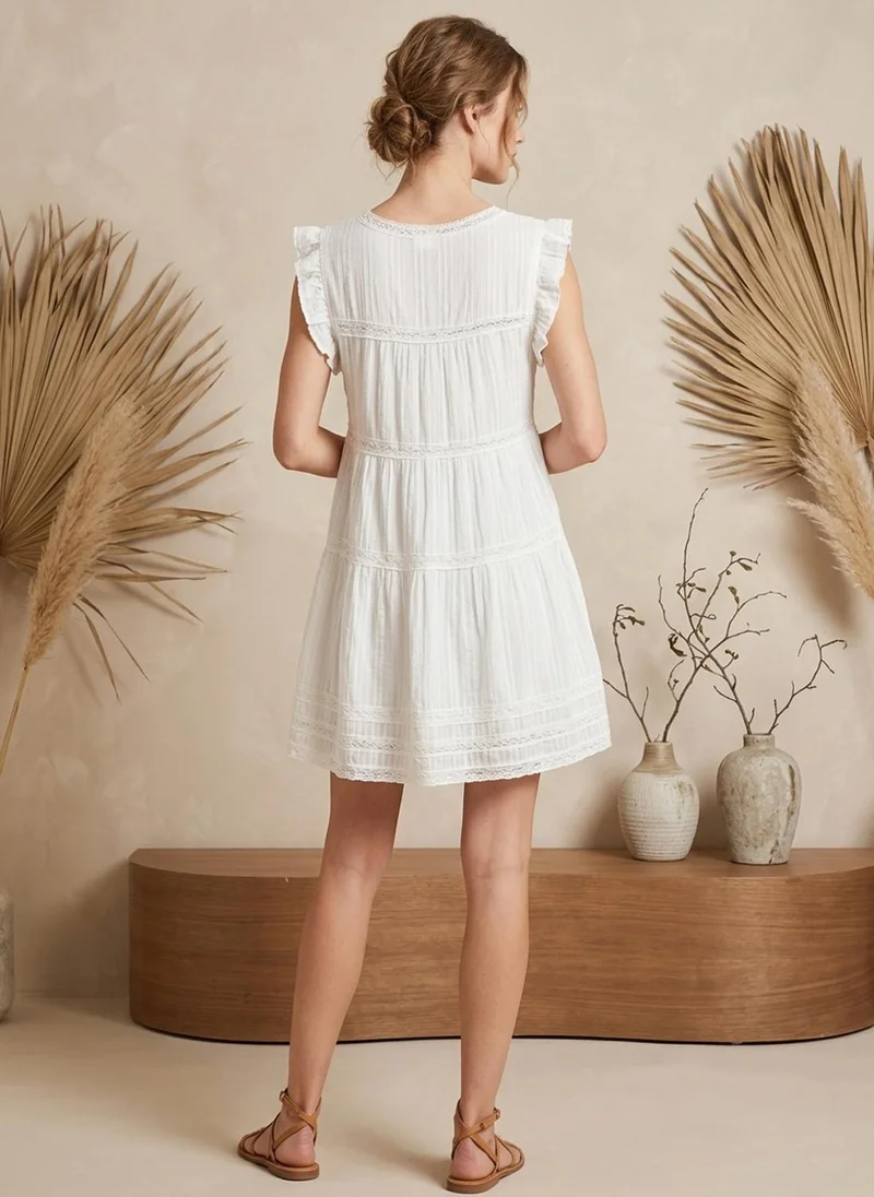 Alaya Women   Cotton Frock Top -AL3711