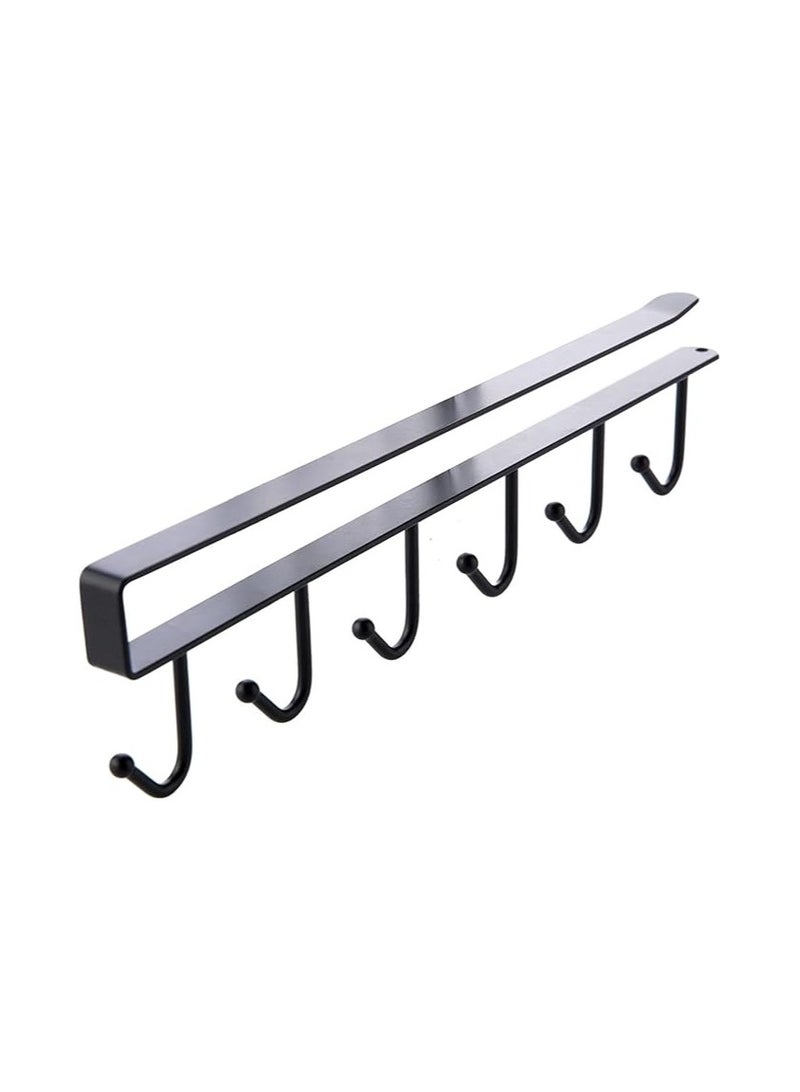 Mug and kitchen utensil holder with 6 metal handles - Image 1