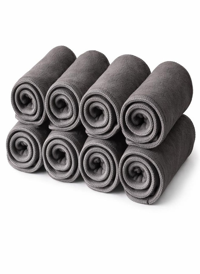 Shemok Reusable Diaper Inserts Pads - Super Absorbent, Washable Cloth Diaper Liners for Babies, Soft & Skin-Friendly, Leak Protection (2, Black, One Size) - Image 1