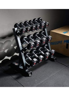 Max Strength Multifunctional Dumbbell Rack Three layer Dumbbell Rack  - Image 2