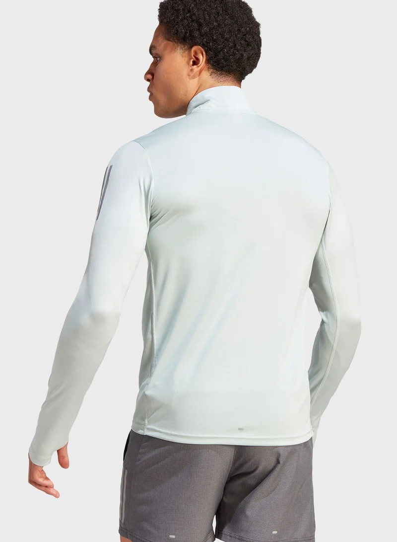 Adidas Otr 1/4 Zip Sweatshirt