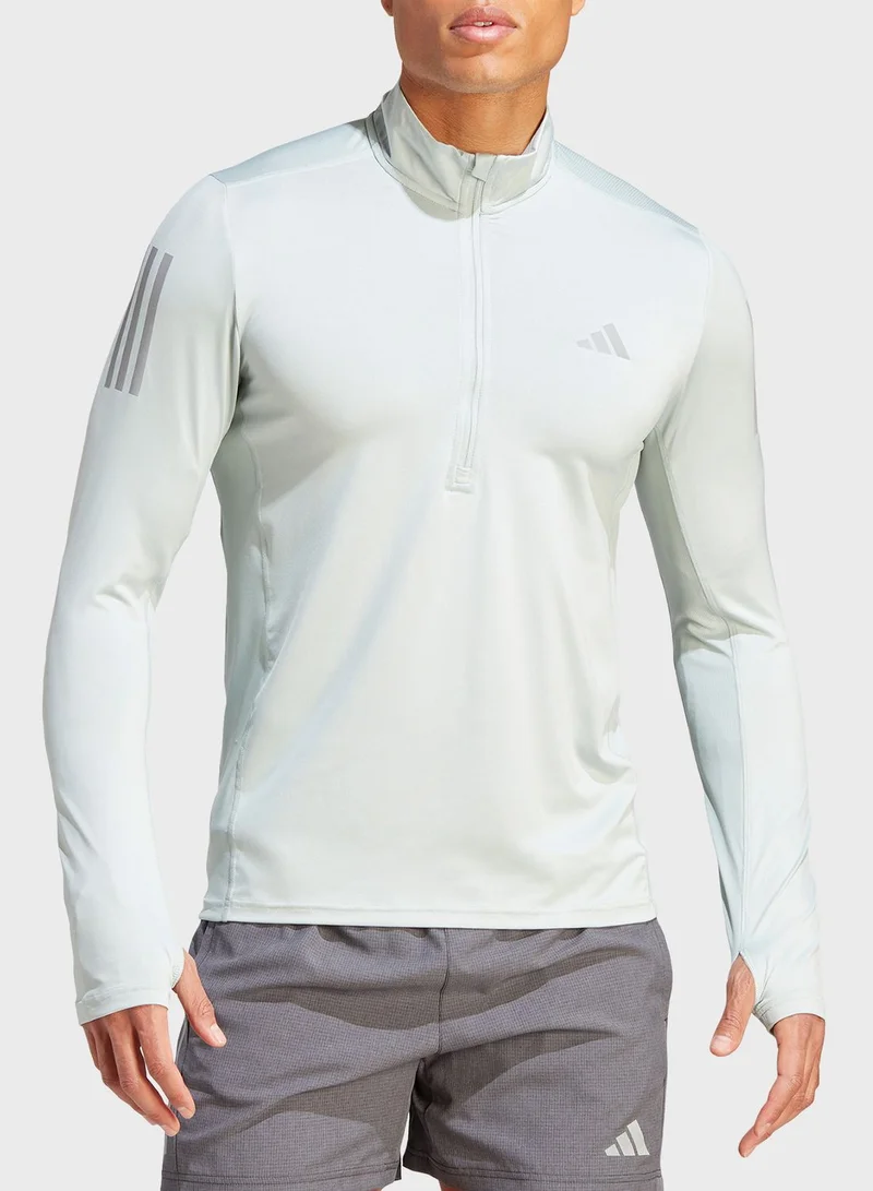 Adidas Otr 1/4 Zip Sweatshirt