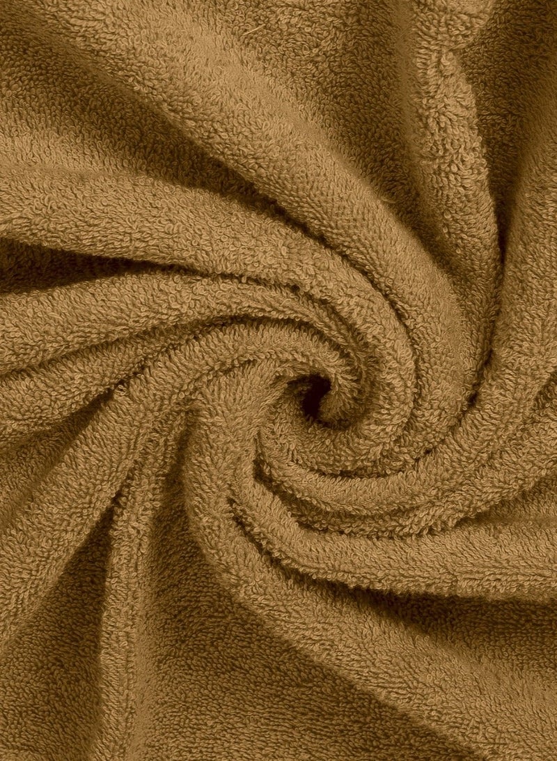 بليس كاسا مناشف شعر قطنية من Bliss Casa مقاس 20 × 40 بوصة (6 عبوات) مجموعة مناشف متعددة الأغراض خفيفة الوزن وماصة للتجفيف السريع لليد وصالة الألعاب الرياضية وحمام السباحة والمنتجعات الصحية والفندق والصالون (الجمل) - Image 4
