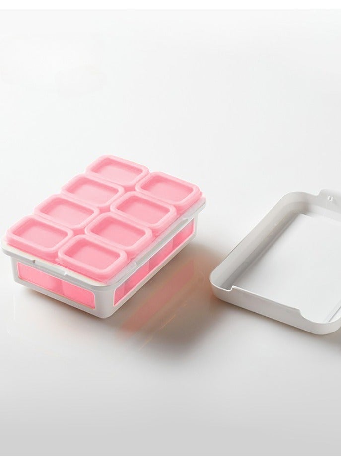 400ml pink detachable baby silicone food complementary box - Image 1