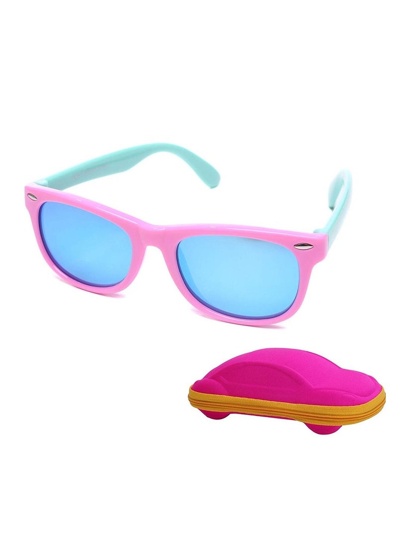 Kids Polarized Sunglasses Rubber Flexible Shades Age 3-9 - Image 5