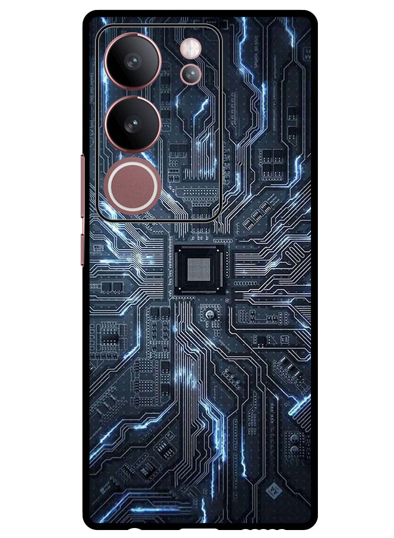 Theodor Protective Case Anti Scratch Shock Proof Bumper Cover For Vivo V29 - V29 Pro Hardware Circuit - Image 1