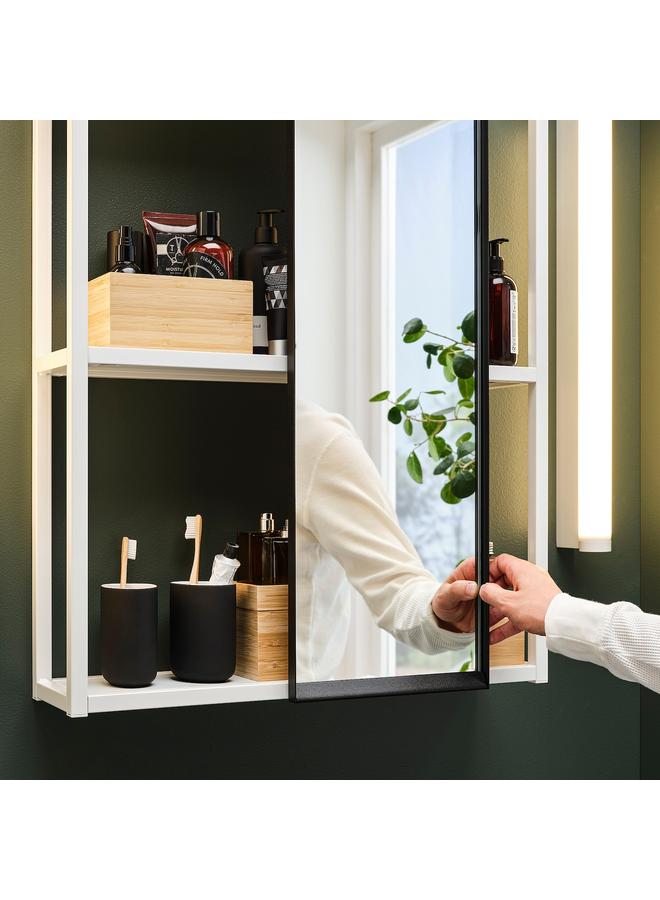 Zaboon Hanging Mirror F Frame, Anthracite, 25X4.5X75 Cm - Image 3