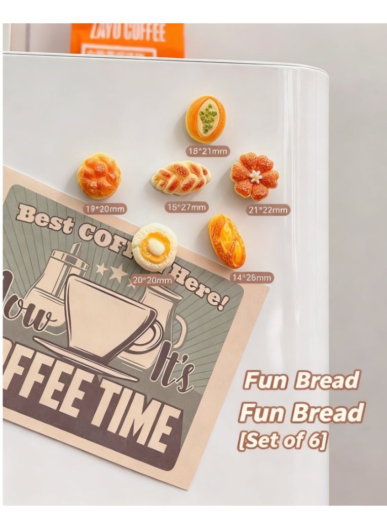 شاو تشن مجموعة مغناطيس الثلاجة المكونة من 12 قطع ، ملصقات ثلاجة مغناطيس الراتنج 3D ، ملصقات الثلاجة المنزلية على شكل مغناطيس إبداعي جميل(نمط عشوائي) - Image 4