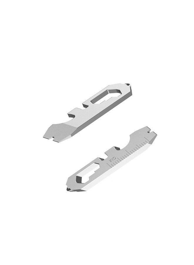 Laben Titanium Alloy Keychain, Men's Pendant, Multifunctional Portable Bottle Opener, Package Opener, Small Tool For Unboxing - Image 5