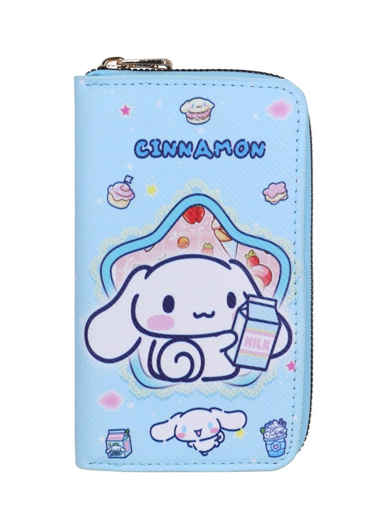 عام محفظة أنيمي سينامورول محفظة أنيمي سينامورول محفظة بسحاب محفظة جلد صناعي محفظة طويلة محفظة نسائية نسائية - Image 2