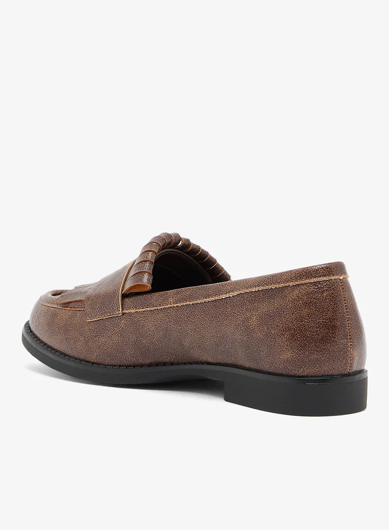 GLAMOROUS Brown Casual Loafers for Women | Best Price UAE