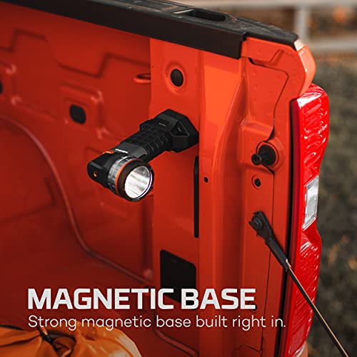 NEBO LUXTREME SL75 Spotlight | 362,500 cd, 780 Lumens, 3/4 Mile Beam, 30 Hour Run Time or Nonstop Use With 12V Adapter, Rechargeable LED Flashlight, Water Resistant, Includes Charge Cable - Image 4