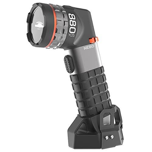 NEBO LUXTREME SL75 Spotlight | 362,500 cd, 780 Lumens, 3/4 Mile Beam, 30 Hour Run Time or Nonstop Use With 12V Adapter, Rechargeable LED Flashlight, Water Resistant, Includes Charge Cable - Image 1