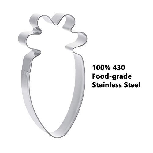 Kasmoire 9pcs Easter Cookie Cutter Set with Sugar Stir Needle - Image 4