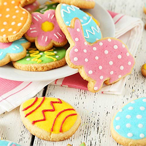 Kasmoire 9pcs Easter Cookie Cutter Set with Sugar Stir Needle - Image 5