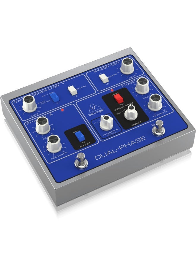 behringer DUALPHASE Phase Shifter Guitar Pedal - Image 4