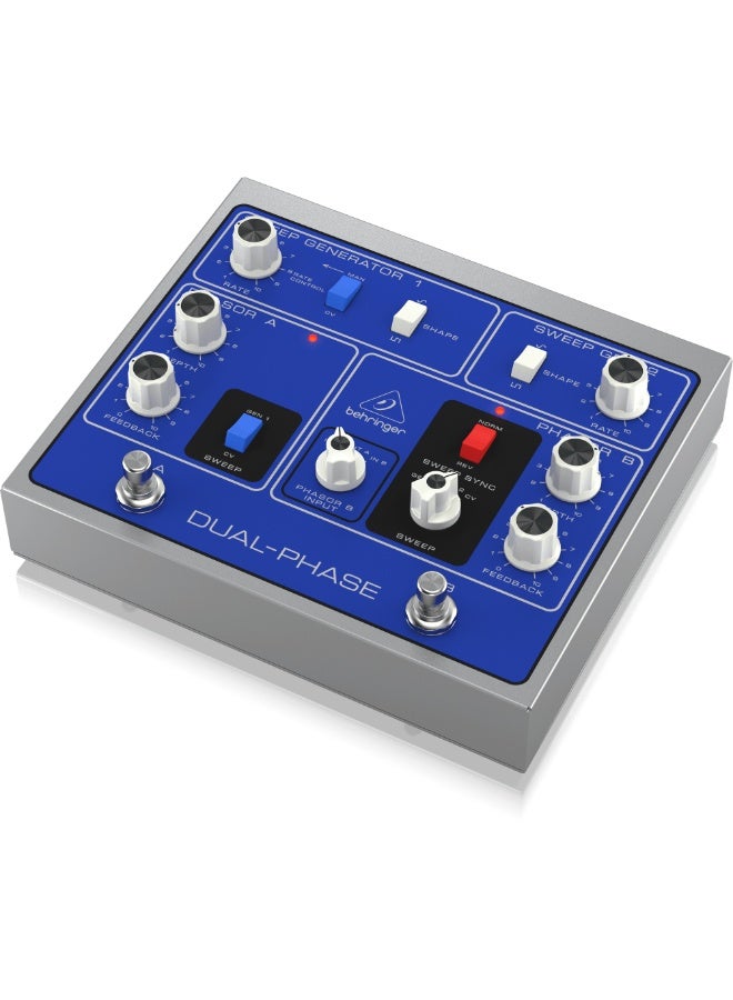 behringer DUALPHASE Phase Shifter Guitar Pedal - Image 3