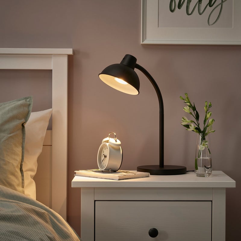SKURUP Metal Work Lamp with Adjustable Head, Black - Image 2