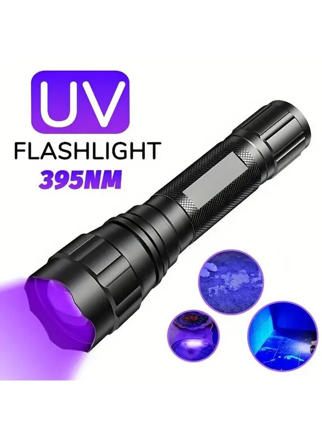 USB Rechargeable UV Black Light Flashlight For Detection And Resin Curing - Image 3