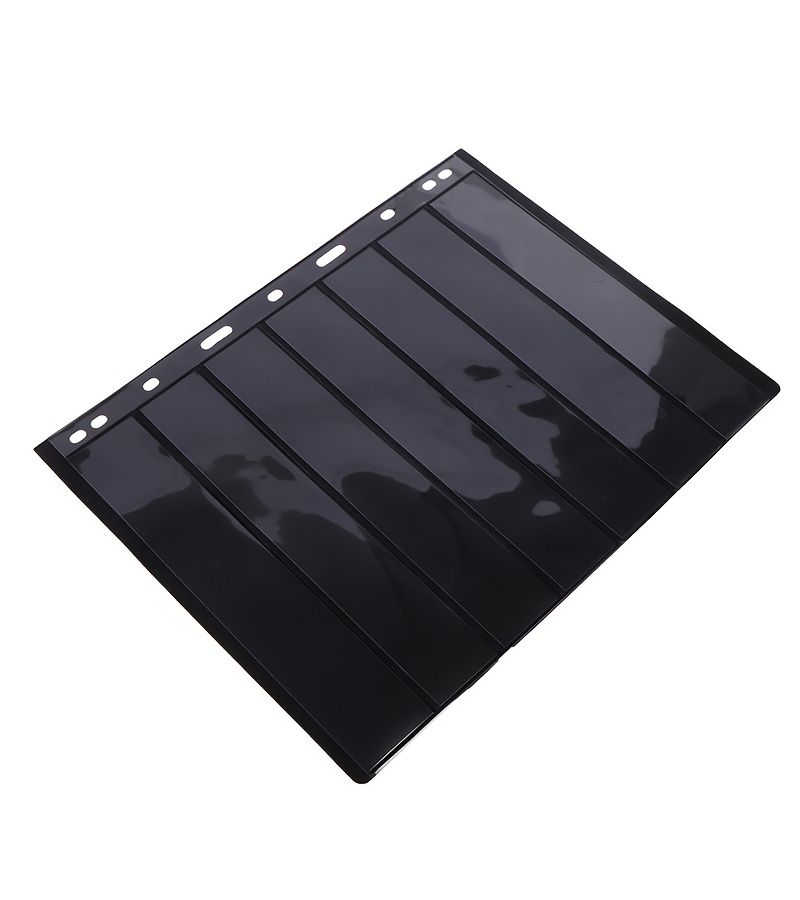 7 Row Stamp Album For Sports Stamps Cards And Coin Collection 4 Pcs Loose Stamp Pages - Image 3