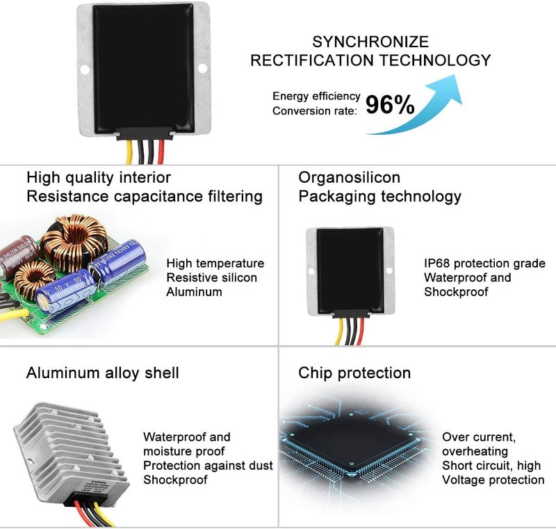 Generic DC to DC Converter 1224V to 5v 20a  - Image 2