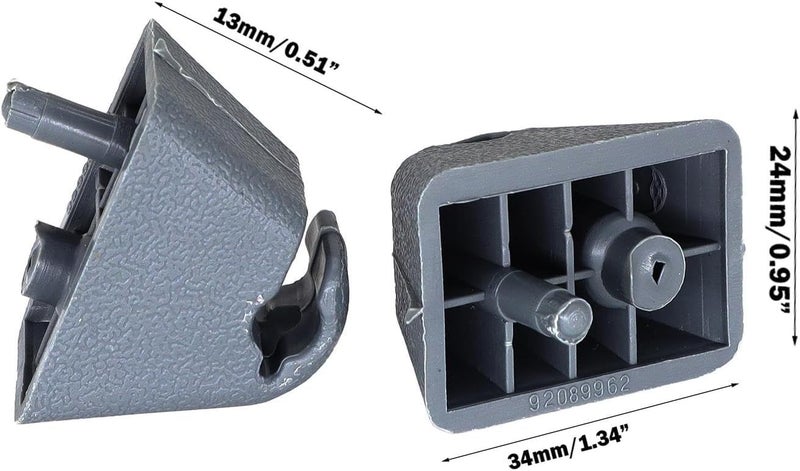 Vuzmode Sun Visor Clip Bracket Set - Image 2