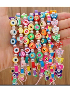 A stylish and practical mobile phone accessory designed to add an aesthetic touch and protect your device. Featuring a unique design made of colorful beads of various sizes and shapes, they give it a vibrant and cheerful appearance while also providing additional protection against drops and loss.