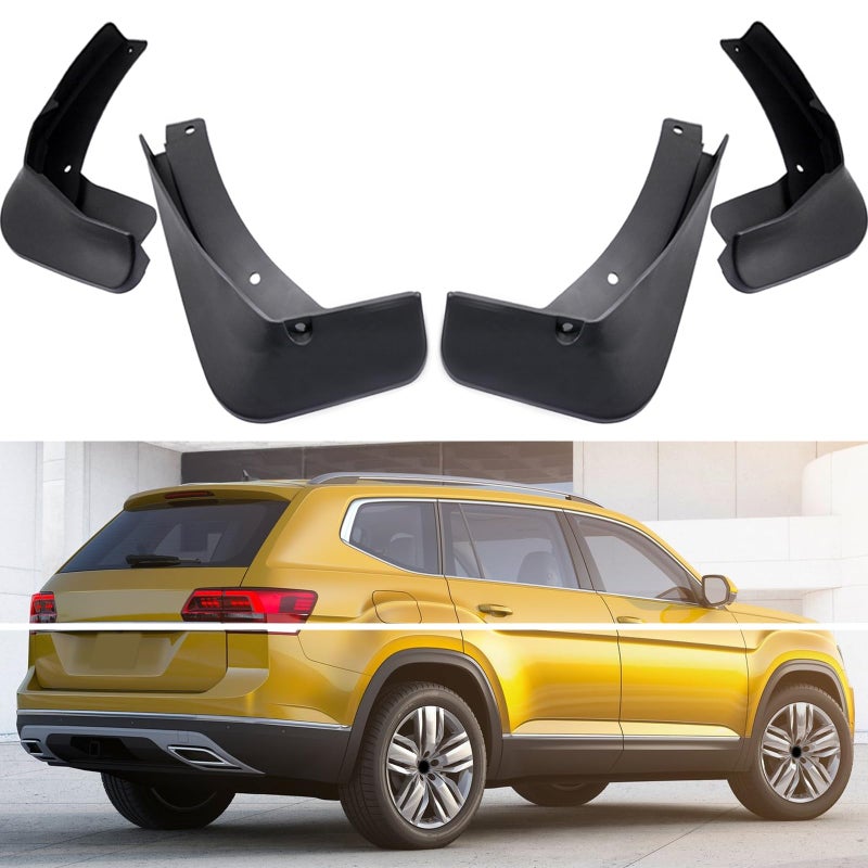 MOERTIFEI Car Mudguard Fender Mud Flaps Splash Guard Compatible with 2018 2019 2020 VW AtlasVW Atlas RLine No Atlas Cross Sport Models
