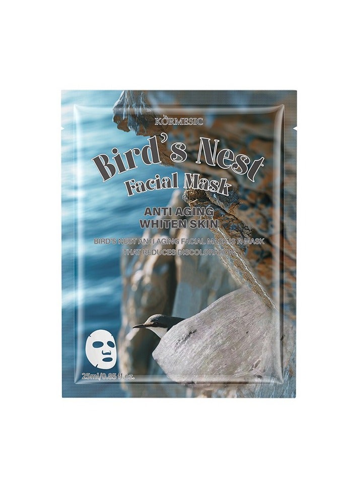 Kormesic 5 packs Bird's Nest Mask 25ml - Hydrating & Revitalizing - Image 1