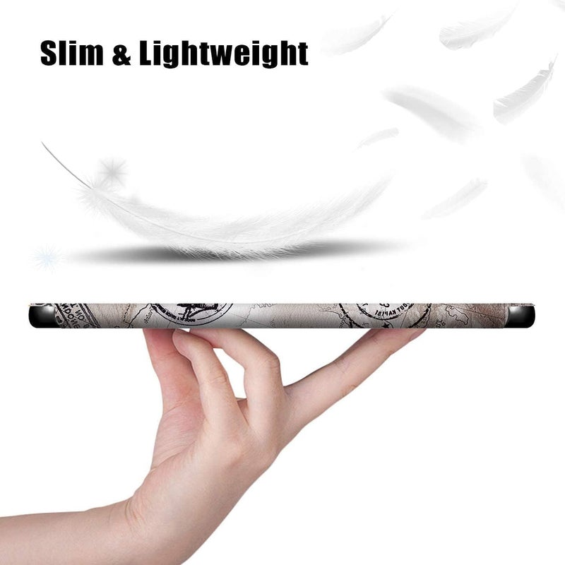 ProElite Cover for Apple iPad (A16) 11th/10th Generation (2025/2022) Cover Case, Transparent Smart case for iPad 11th/10th Gen 2025/2022 (Supports Auto Sleep Wake) with Stylus Pen, Eiffel - Image 3