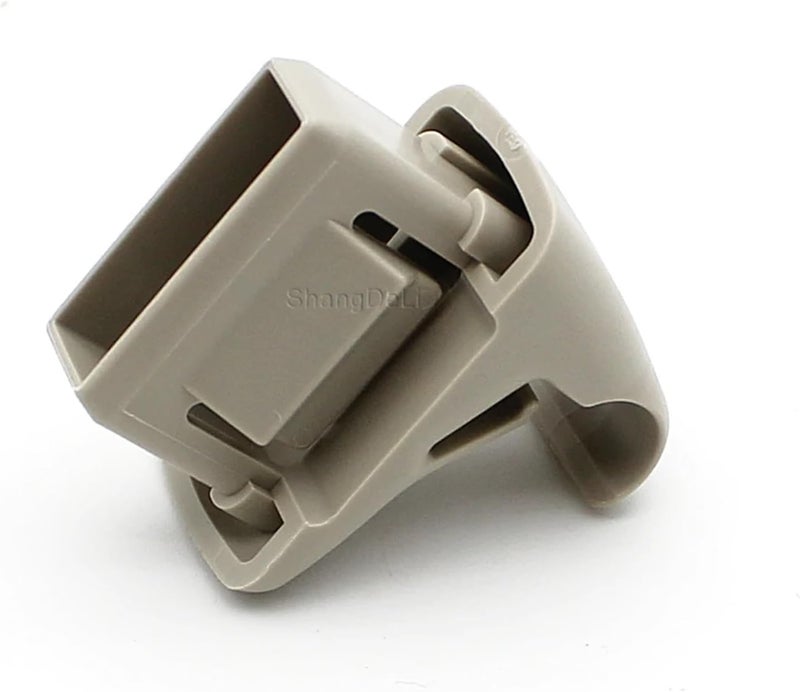 Wivplex Beige Sun Visor Clip Holder for Mitsubishi Pajero Montero MK3 - Image 3